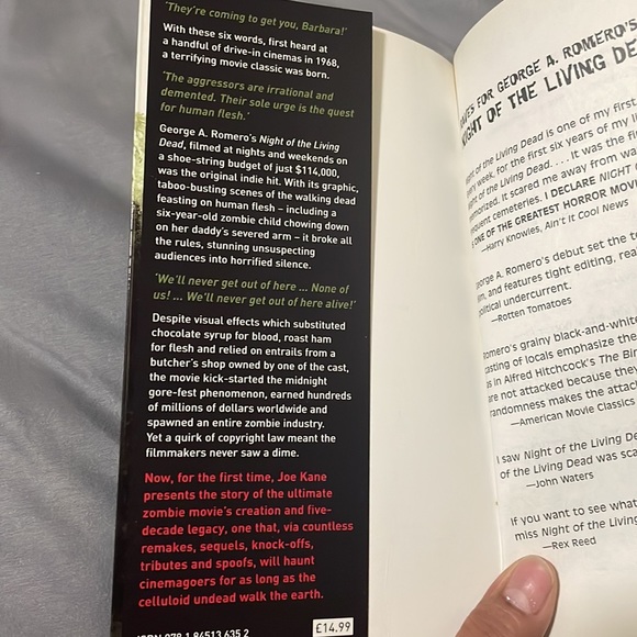 NIGHT OF THE LIVING DEAD: BEHIND THE SCENES OF THE MOST By Joe Kane - Picture 4 of 8